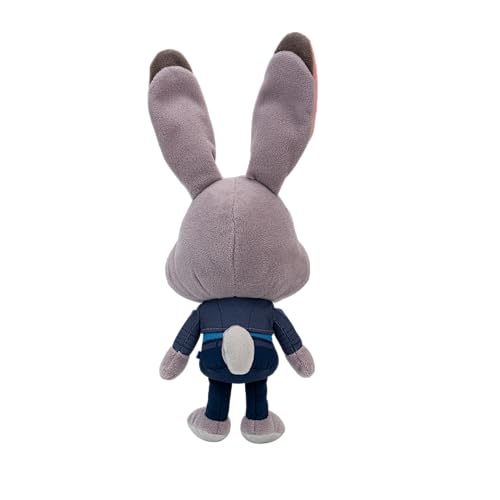 Jazwares Disney Zootopia 2 8-Inch Plush Judy Hopps - Ultra-Soft Stuffed Animal for Kids 3+