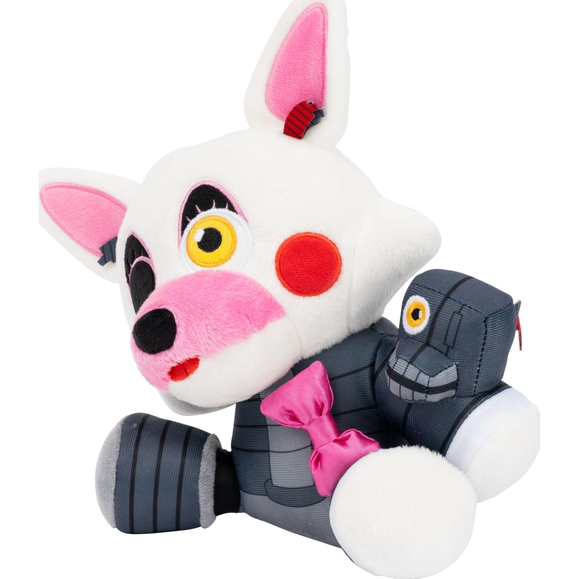 Jazwares Five Nights at Freddy’s Mangle Plush - 8-Inch Soft Stuffie with Glow-in-the-Dark Eyes