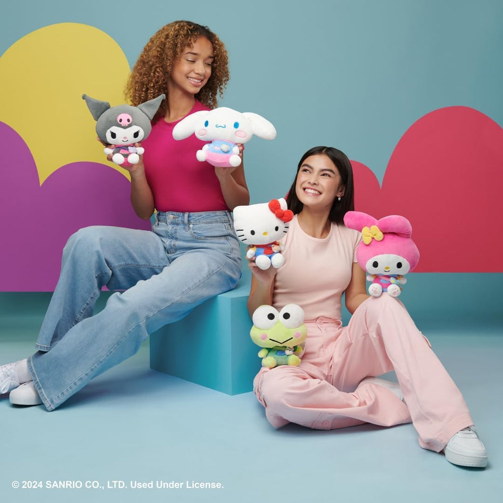 Jazwares My Melody Series 1 Plush Hoodie with Friend Flat - 8 Inch Sanrio