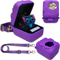 JCHPINE Silicone Cover for Bitzee Disney Digital Pet – Purple Protective Skin with Lanyard