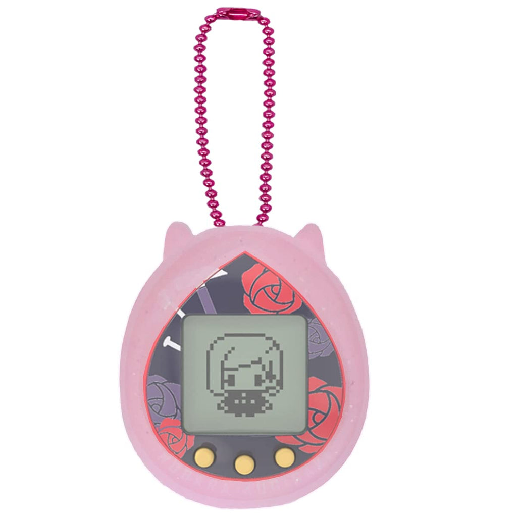 JCHPINE Silicone Cover for Tamagotchi Nano - Transparent Pink Protective Case for Jujutsu Kaisen, Hello Kitty, PAC-Man (Only Cover)