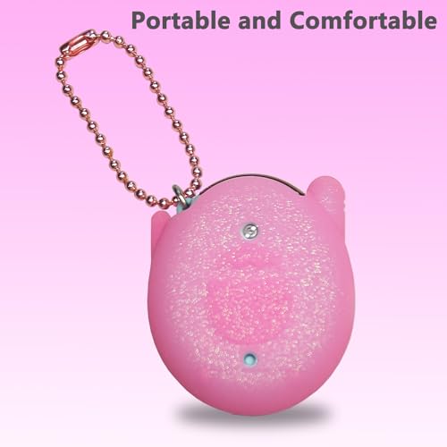 JCHPINE Silicone Cover & Screen Protector for Tamagotchi Connection – Pink