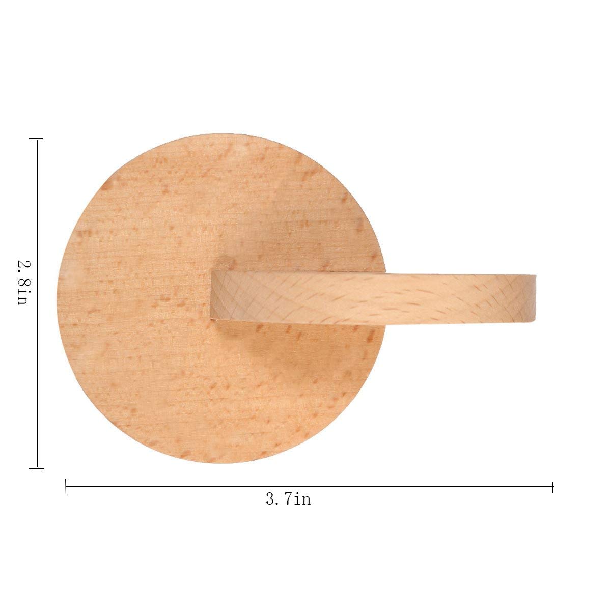 JE JOUE Montessori Wooden Interlocking Discs for Baby – Grasping & Teething Toy
