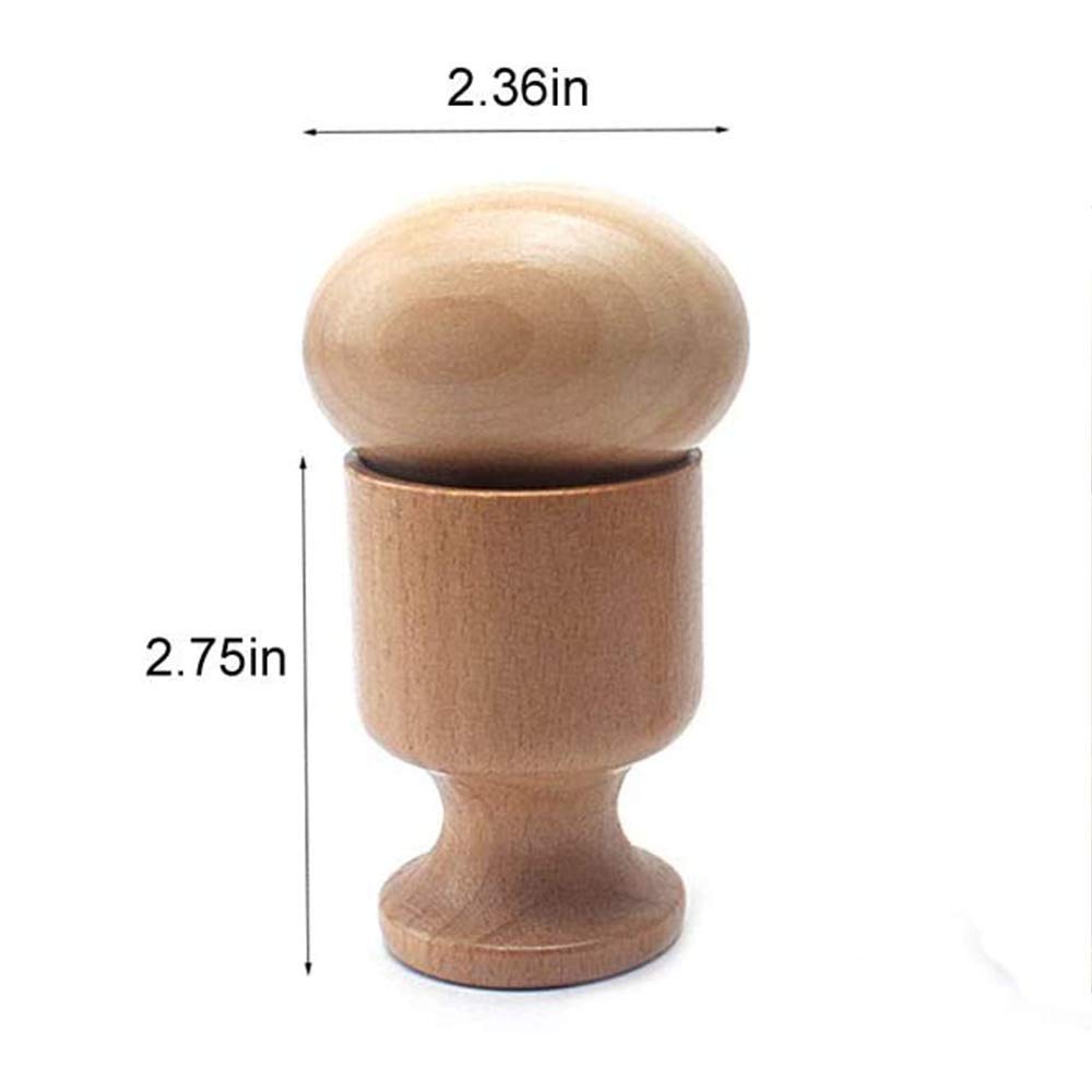 JE JOUE Wooden Egg and Cup – Montessori Toddler Toy for Fine Motor Skills
