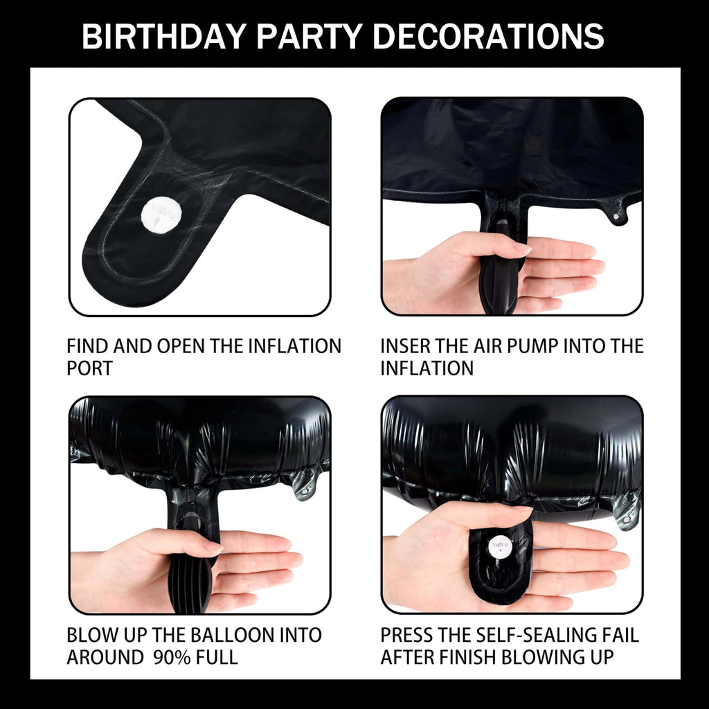 jenlion Race Car Birthday Party Decorations Set – Backdrop, Banner, Balloons, Tablecloth & Cake Toppers