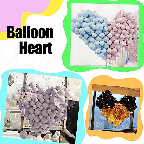 JINUPHION 50 Gold Metallic Chrome Link Balloons 10 Inch – Easy Linking for Party Decor