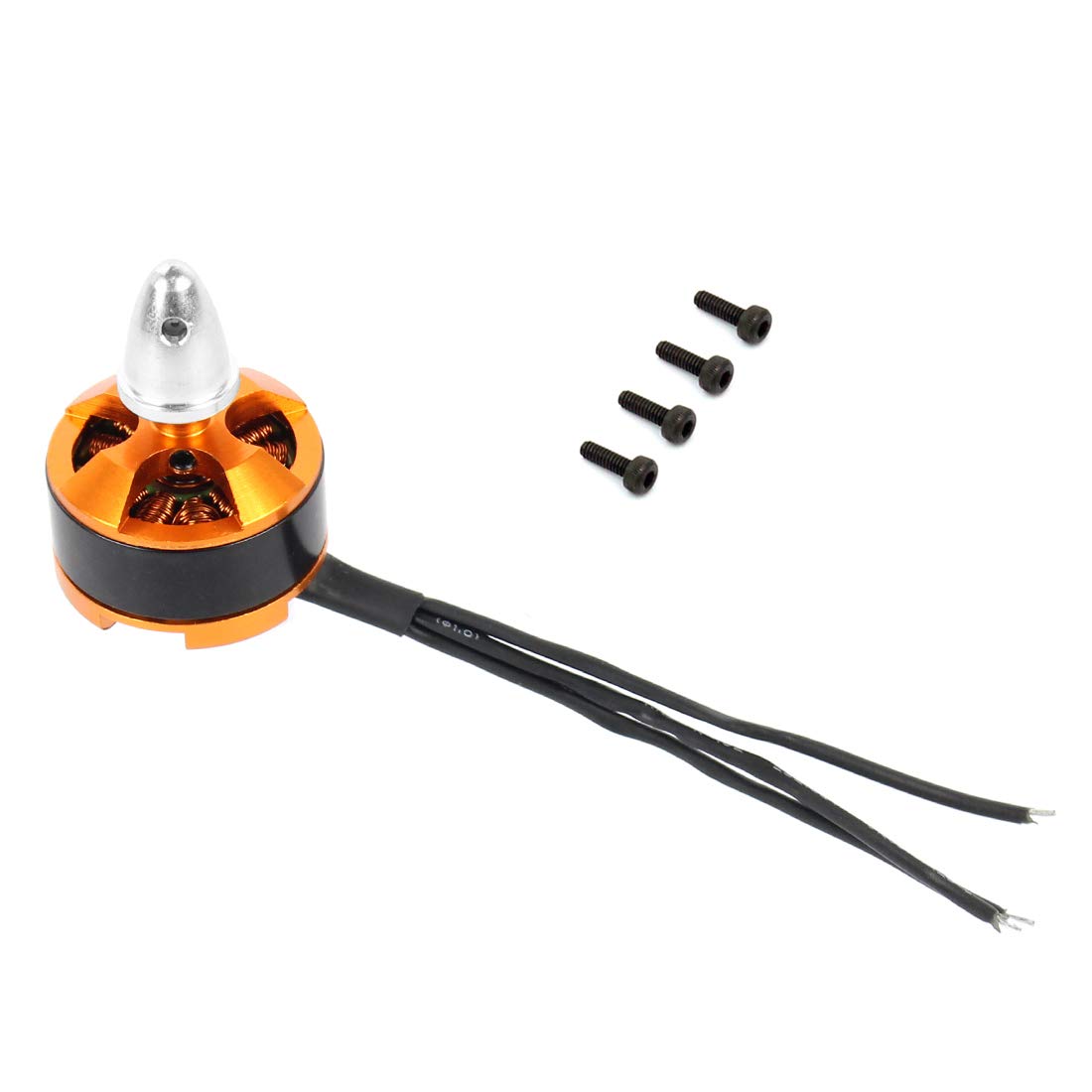 JMT 1806 2400KV Brushless Motor for 250 Mini Drone FPV Quadcopter (CW Silver)