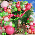 Jobkoo Tropical Balloon Arch Kit - 67 Balloons for Hawaiian Luau Party Decorations