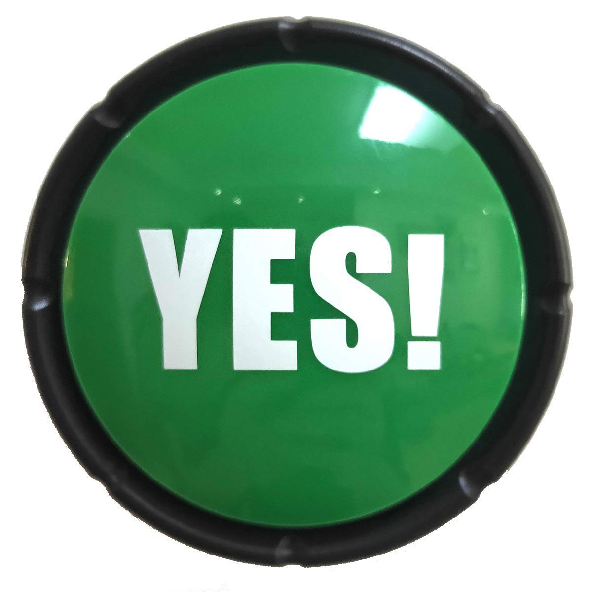 Joffreg YES Sound Button (Green) – Funny Gag Gift That Says Yes in Many Ways