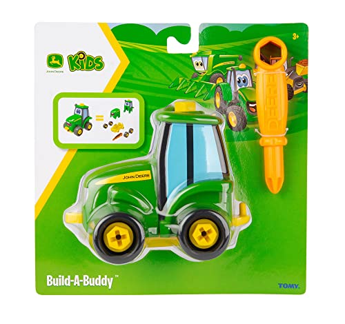 John Deere 47208 Tractor Toy – Easy Assembly Push Toy for Kids