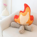 JOSON Fun Campfire Plush Toy - Simulated Flame Plush for Outdoor Camping and Room Decoration, Small Size
