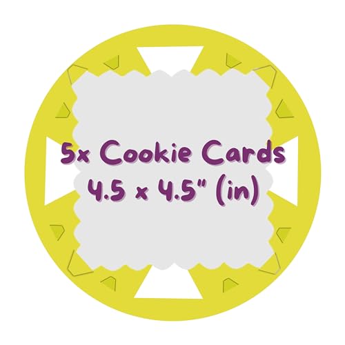 Jovial & Joyful Spin Art Refill Pack: 25 Cardboard Shapes + 6 Paint Colors