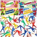 JOYIN 28 PCS Valentine's Day Sticky Wall Climbing Men with Cards, Party Favors for Kids, Classroom Exchange Prizes