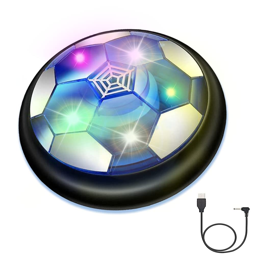 JRD&BS WINL Hover Soccer Ball - Rechargeable LED Floating Soccer Toy for Kids Ages 3-15