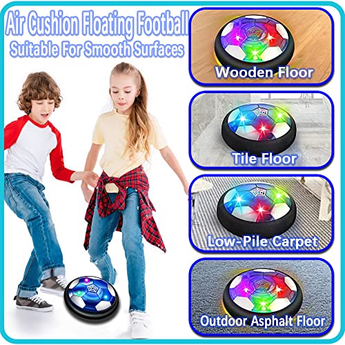 JRD&BS WINL Hover Soccer Ball - Rechargeable LED Floating Soccer Toy for Kids Ages 3-15