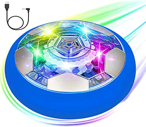 JRD&BS WINLAir Floating Hover Soccer Ball with LED Lights – Battery Powered Indoor/Outdoor Toy for Kids Ages 3-16