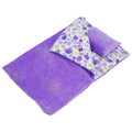 June Garden Reversible Doll Sleeping Bag with Pillow for 18-Inch Dolls