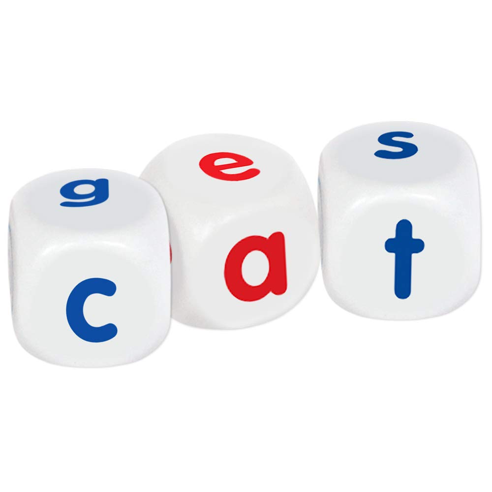 Junior Learning Roll a Word Letter Dice for Spelling and Word Formation