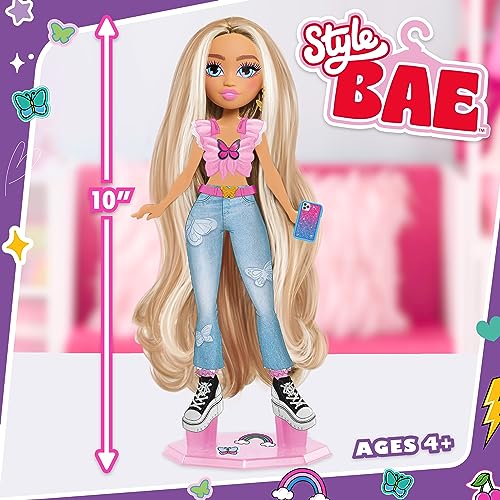 Just Play Style Bae Dylan 10-Inch Fashion Doll with 28 Pieces for Kids Age 4+