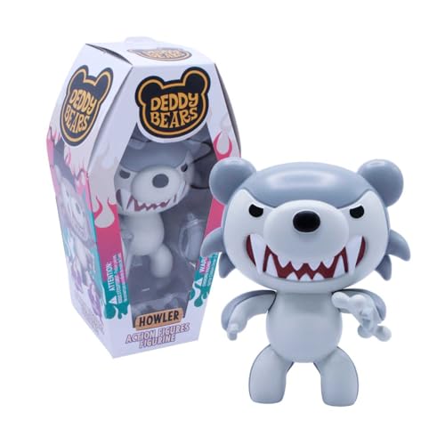 Just Toys Deddy Bears Howler – 4" Buildable Action Figure with Interchangeable Parts