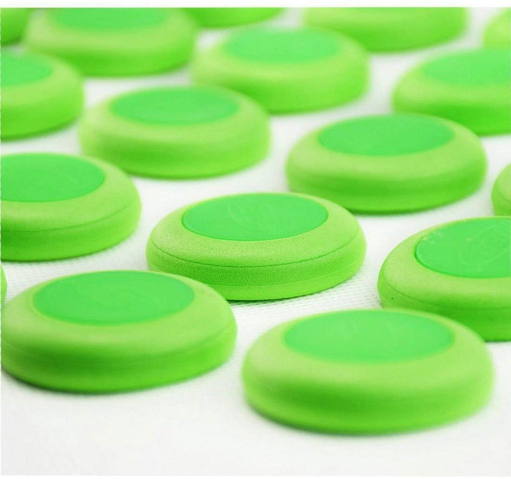 Justfund Green Nerf Vortex Disc Refills - 50 Pack EVA Foam Ammo for Praxis Nitron Vigilon Proton