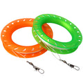 Kaiciuss Orange Kite Reel Set – 300 ft Line per Spool, Frosted ABS Handle for Kids & Adults