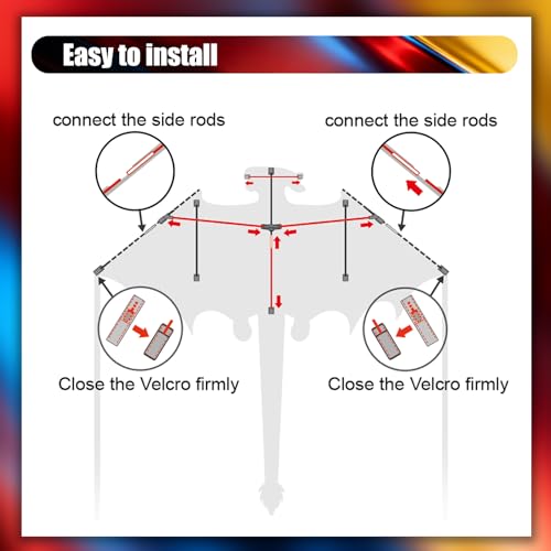 Kaiciuss Yellow Dragon Kite – Easy to Fly, 59in, 300ft String, for Kids & Adults