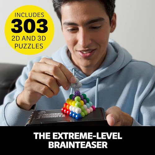Kanoodle Extreme: 303 Brain Teaser Puzzles in 2D, 3D & Sliding Modes for Ages 8+