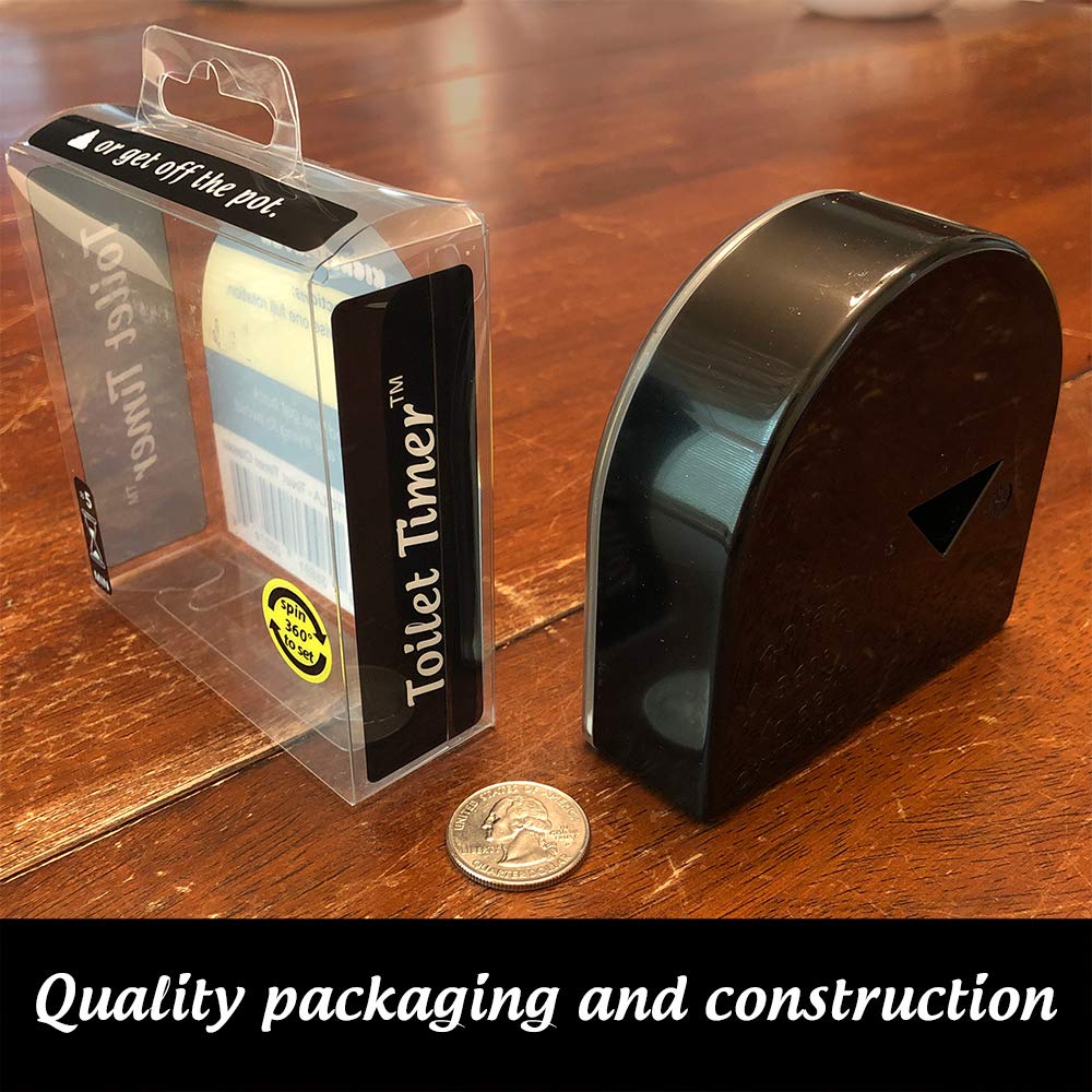 Katamco 5-Minute Toilet Timer – Funny Dad Gift, Shark Tank & Kickstarter Classic