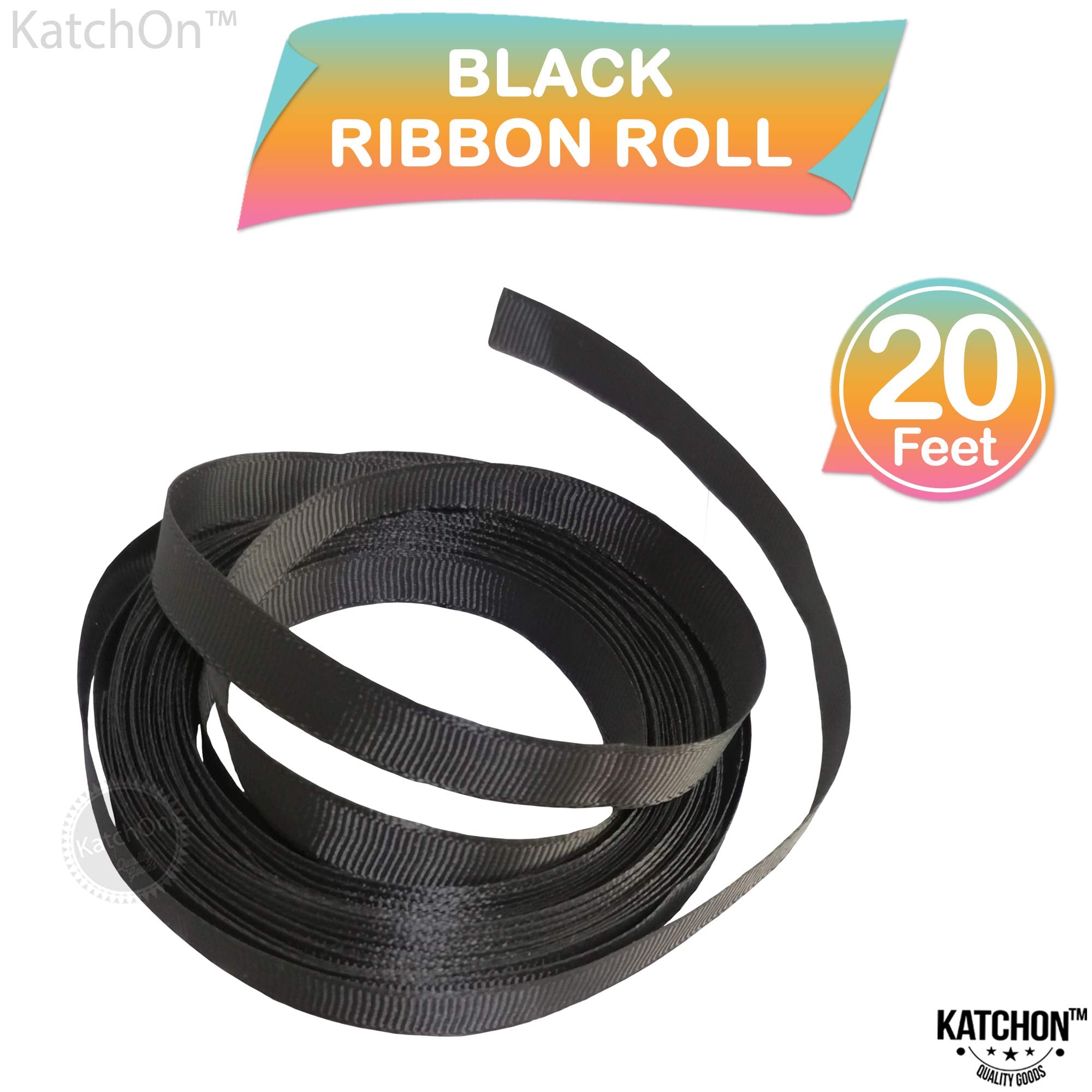 KatchOn Extra Large Donut Birthday Banner 72x44 Inch, Sprinkles Design, Reusable Cloth Backdrop