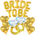KatchOn Gold Bride To Be Balloons Set – 17 Pieces for Bridal Shower & Bachelorette Party Decor
