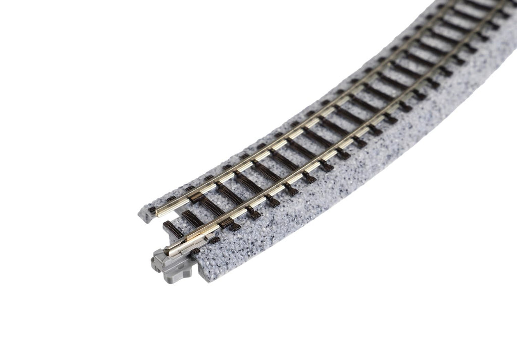 Kato Unitrack 315mm Radius 45-Degree Curve Track (4-Piece) for N Gauge Layouts