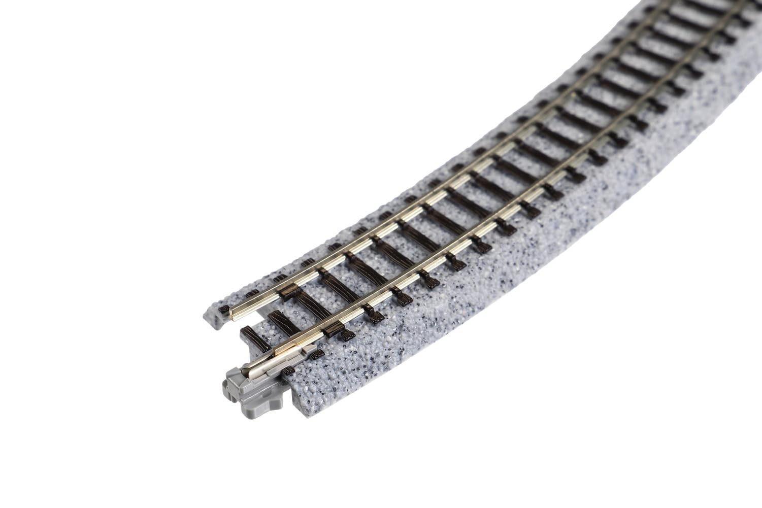 Kato Unitrack 315mm Radius 45-Degree Curve Track (4-Piece) for N Gauge Layouts