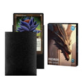 Katomula Black Matte Card Sleeves 300 Pack - Standard Size 66x91mm, Non-PVC, Edge-Tear Resistant