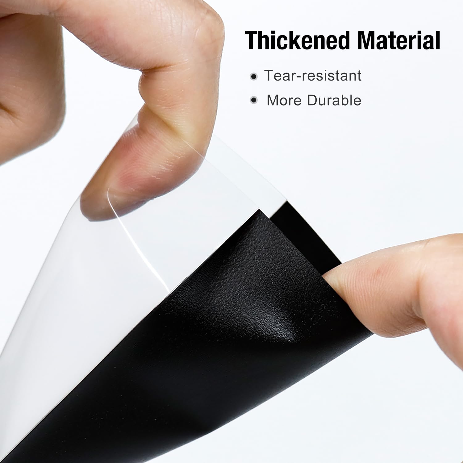 Katomula Black Matte Card Sleeves 300 Pack - Standard Size 66x91mm, Non-PVC, Edge-Tear Resistant