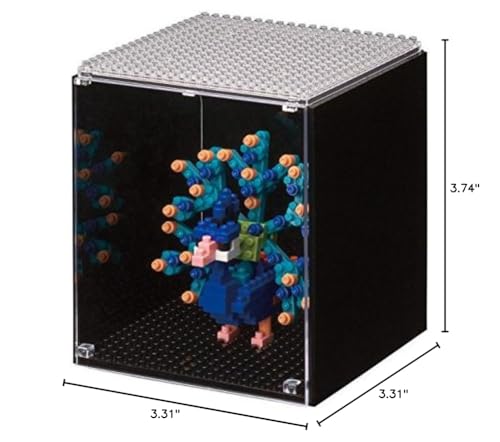 KAWADA Nanoblock NB038 Collection Case – 20-Piece Expandable Building Set for Ages 12+
