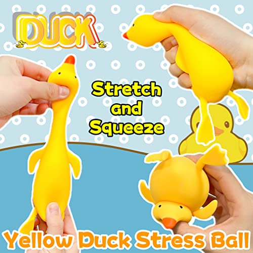 Kawaite Duck Dough Ball Fidget Toy – Squishy Stress Relief Ball for Kids and Adults