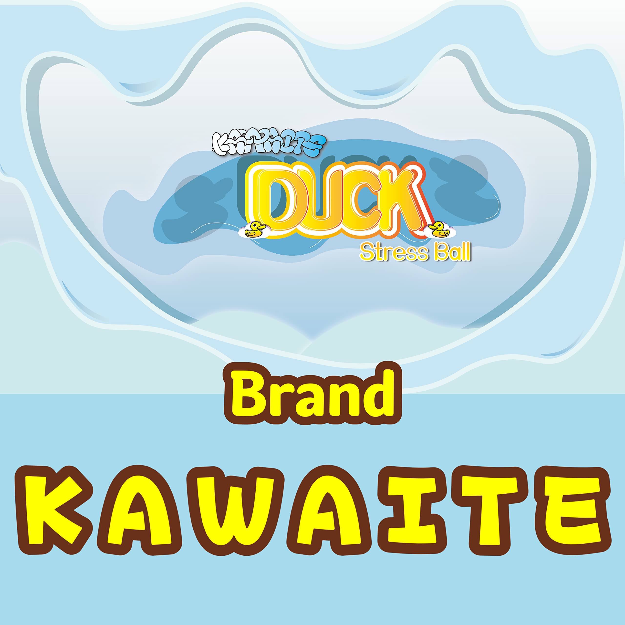 Kawaite Duck Dough Ball Fidget Toy – Squishy Stress Relief Ball for Kids and Adults