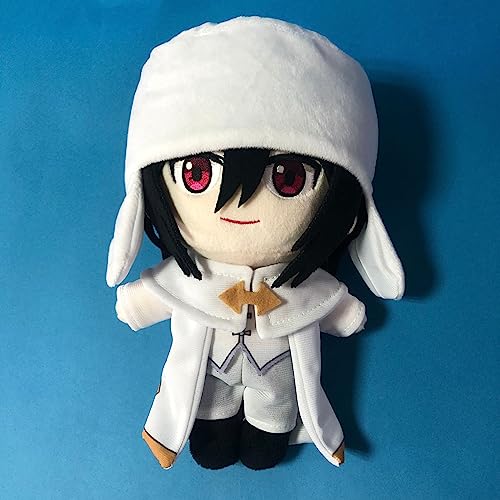 Kejodiy BSD Plush Doll – Soft Anime Stuffed Toy, 7.8 Inches, PP Cotton Filling, Room Decor & Gift