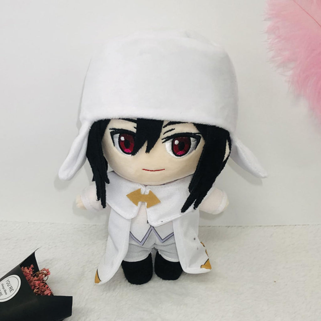 Kejodiy BSD Plush Doll – Soft Anime Stuffed Toy, 7.8 Inches, PP Cotton Filling, Room Decor & Gift