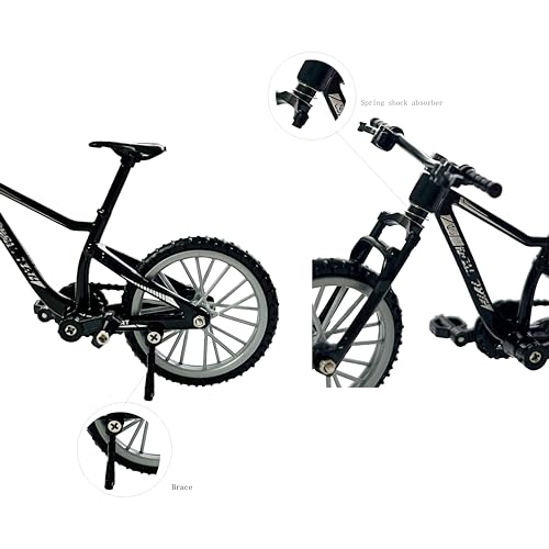 Kidbeile 3-Pack Metal Mini BMX Finger Bikes – 1:18 Scale, Disassemblable, Display Ready