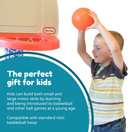 Kids Basketball Replacement 2-Pack – 6-Inch Mini Basketballs for Little Tikes & Standard Hoops