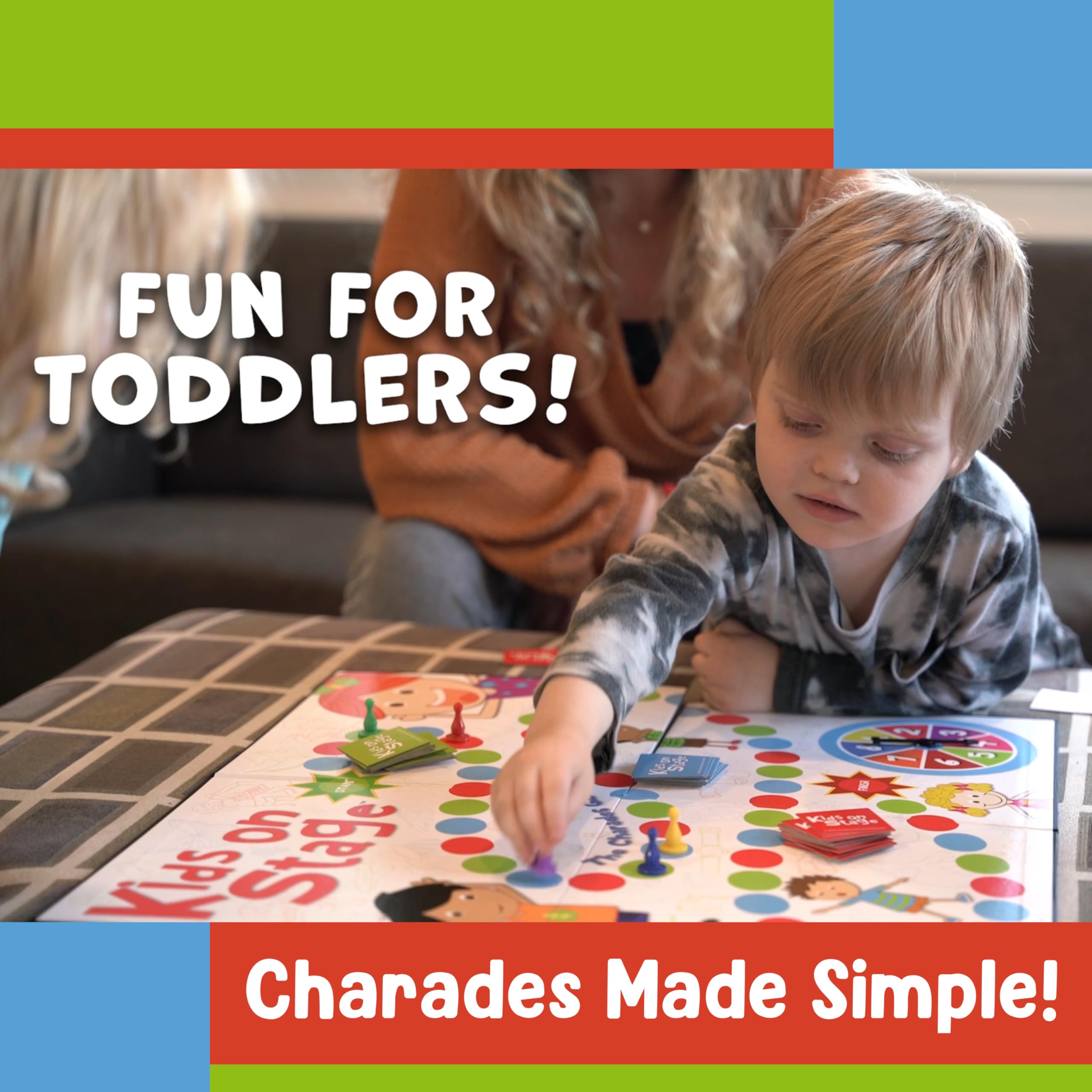 Kids on Stage Charades Game – No Reading Required for Ages 3+