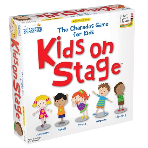 Kids on Stage Charades Game – No Reading Required for Ages 3+