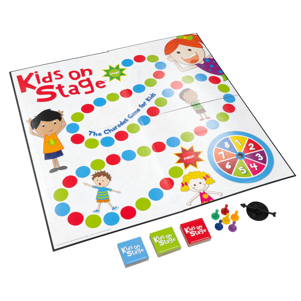 Kids on Stage Charades Game – No Reading Required for Ages 3+