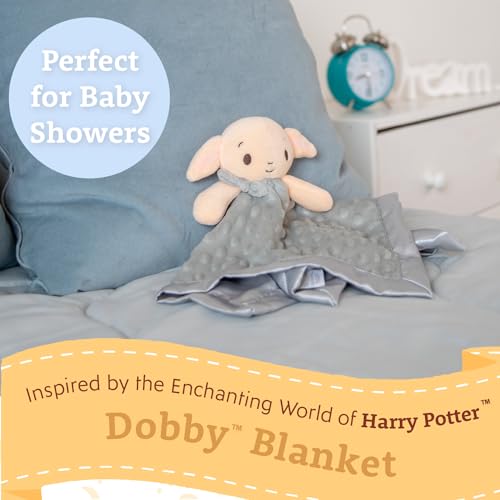 KIDS PREFERRED Harry Potter Dobby 12-Inch Lovey Security Blanket for Babies