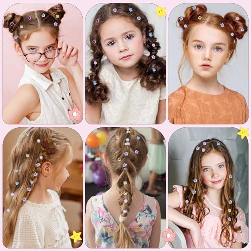 kidzkube Hair Gem Stamper Kit: Reusable Bling Hair Jewels for Girls, Ages 3-12