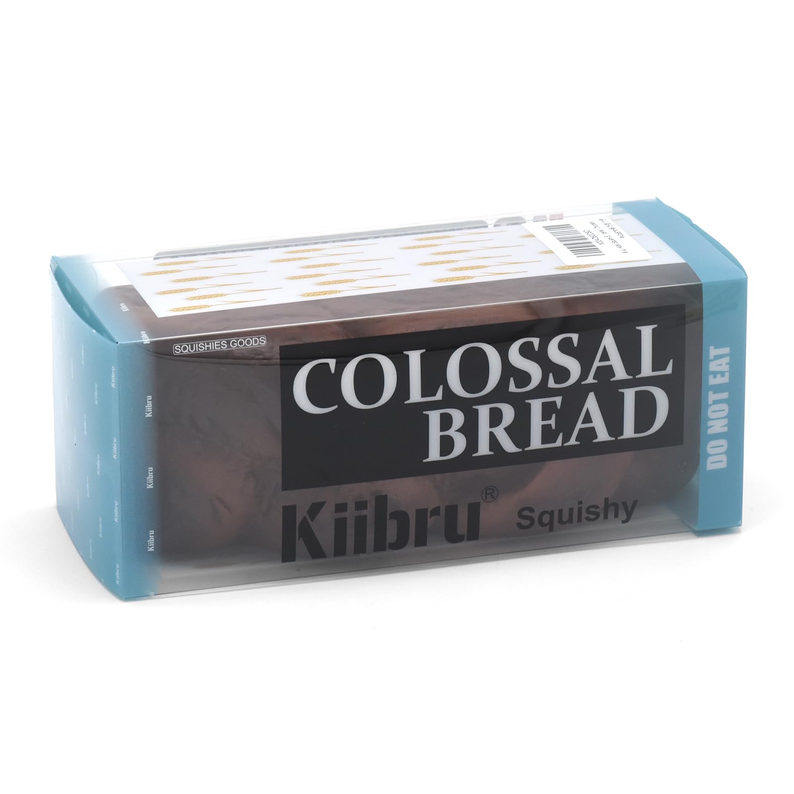 Kiibru 7.9-Inch Squishy English Bread Toy - Slow Rising Chocolate Scented PU Foam