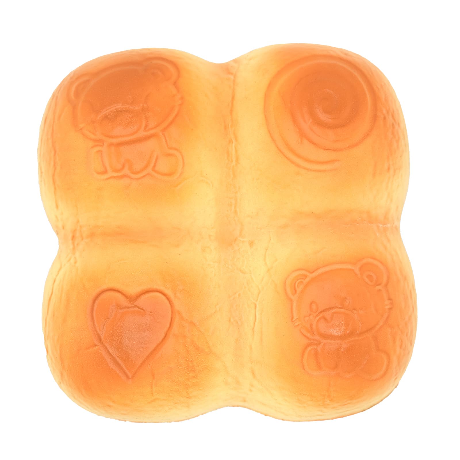 Kiibru Petals Jumbo Bread Squishy: Slow Rising Wheat Scented Stress Toy, 4.7 Inch