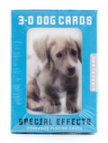 Kikkerland Lenticular Dog Playing Cards – 52 Breeds & 2 Cat Jokers